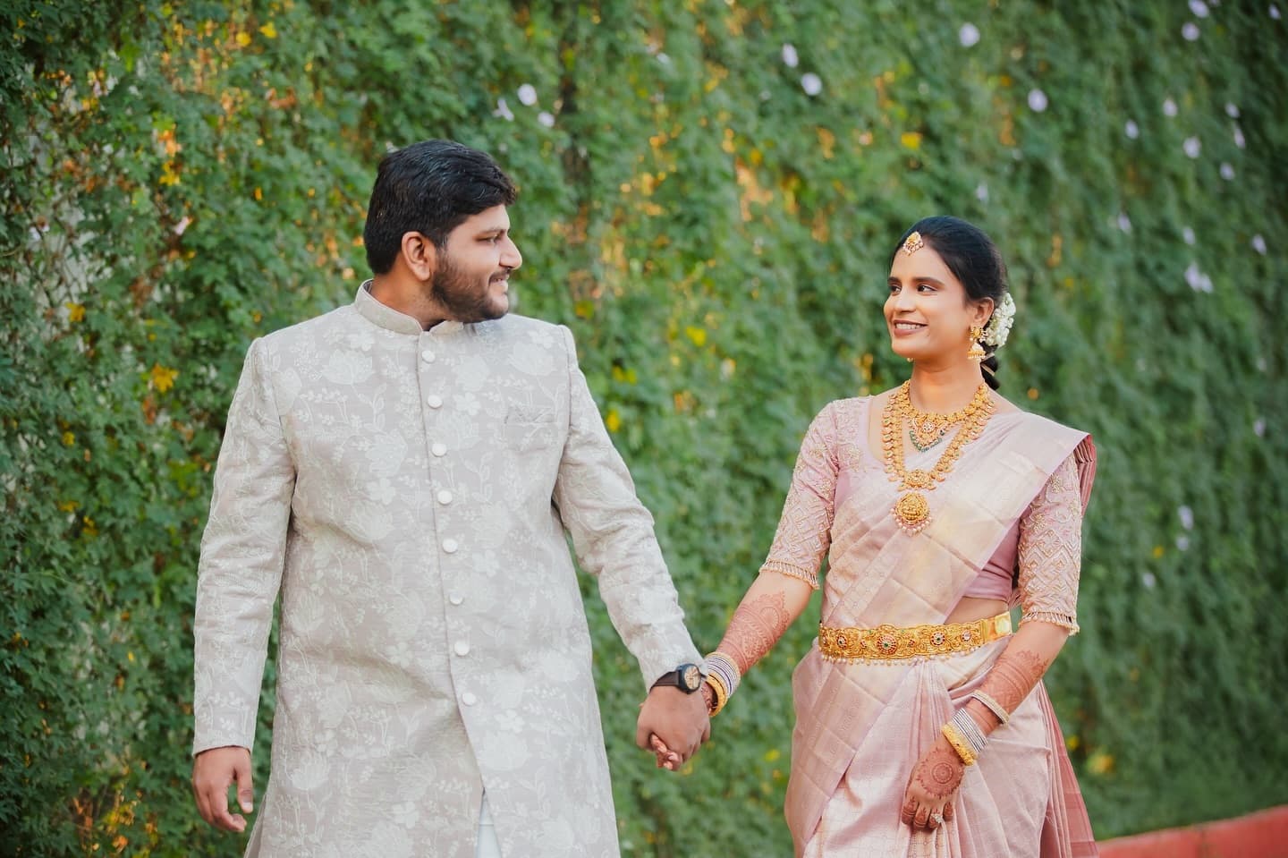 Amulya & Yash — Couple Shoot in Mallika Gardens, Shamshabad
