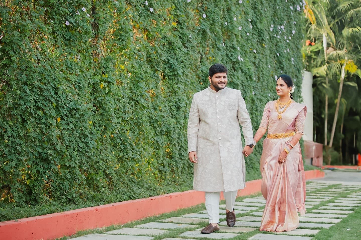 Amulya & Yash — Couple Shoot in Mallika Gardens, Shamshabad
