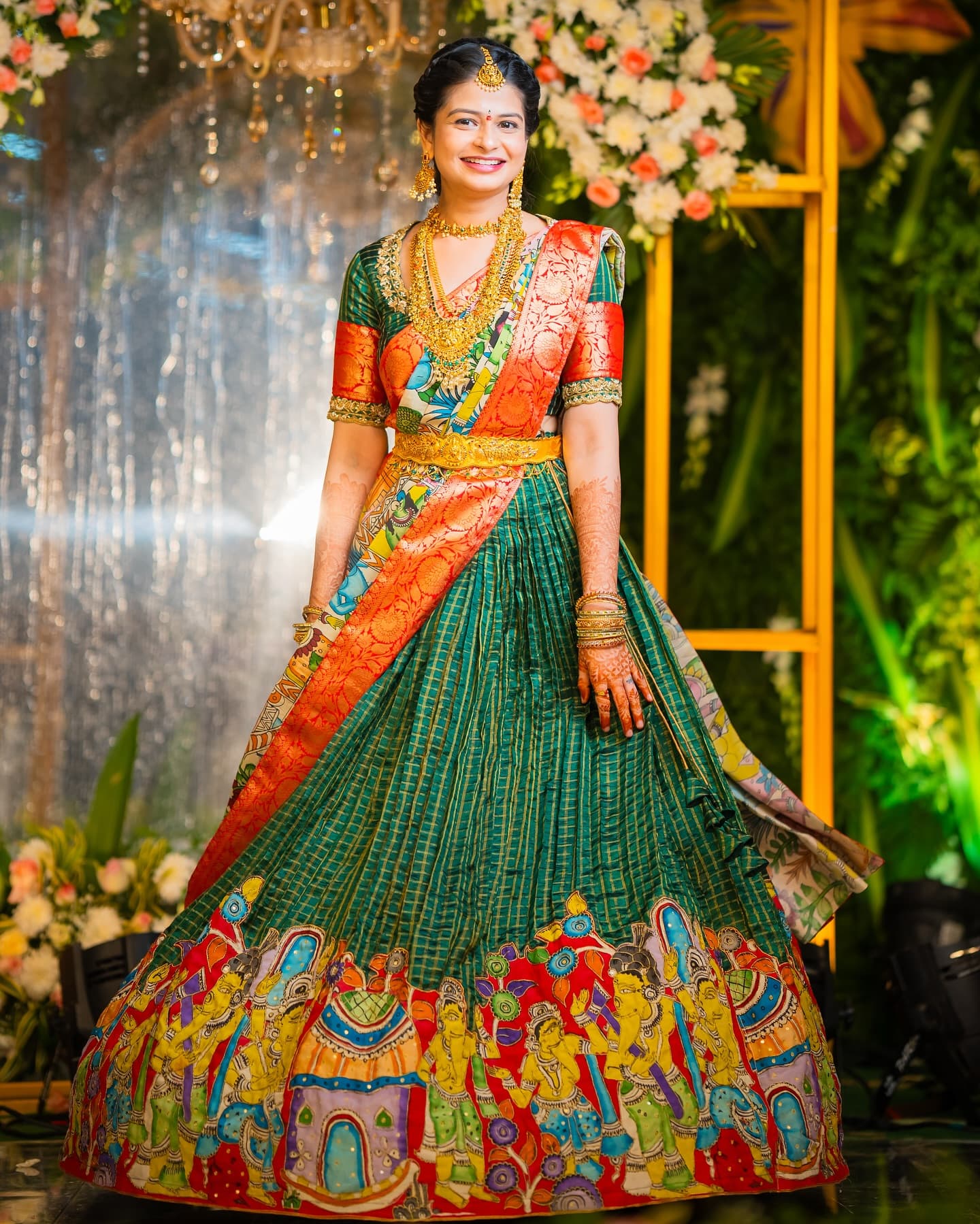 Anjali & Ashok — Bridal Portrait in Nellore City