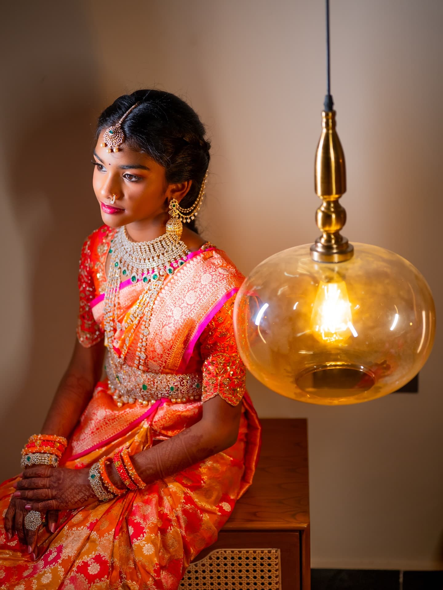 Aaniya Reddy — Saree Ceremony in Gandipet