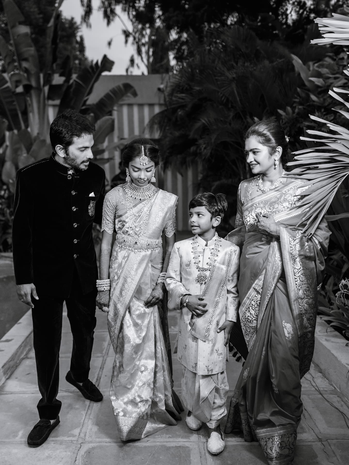 Aaniya Reddy — Saree Ceremony in Gandipet